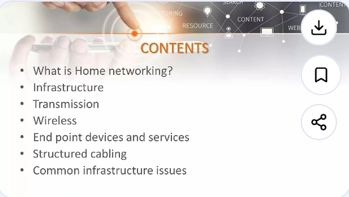 Networking topics
