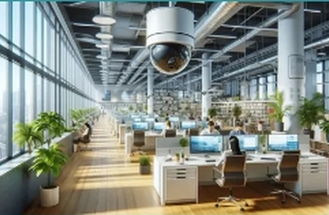 Office CCTV surveillance